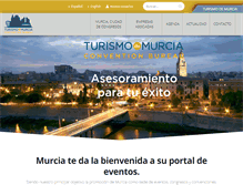 Tablet Screenshot of murciacongresos.com